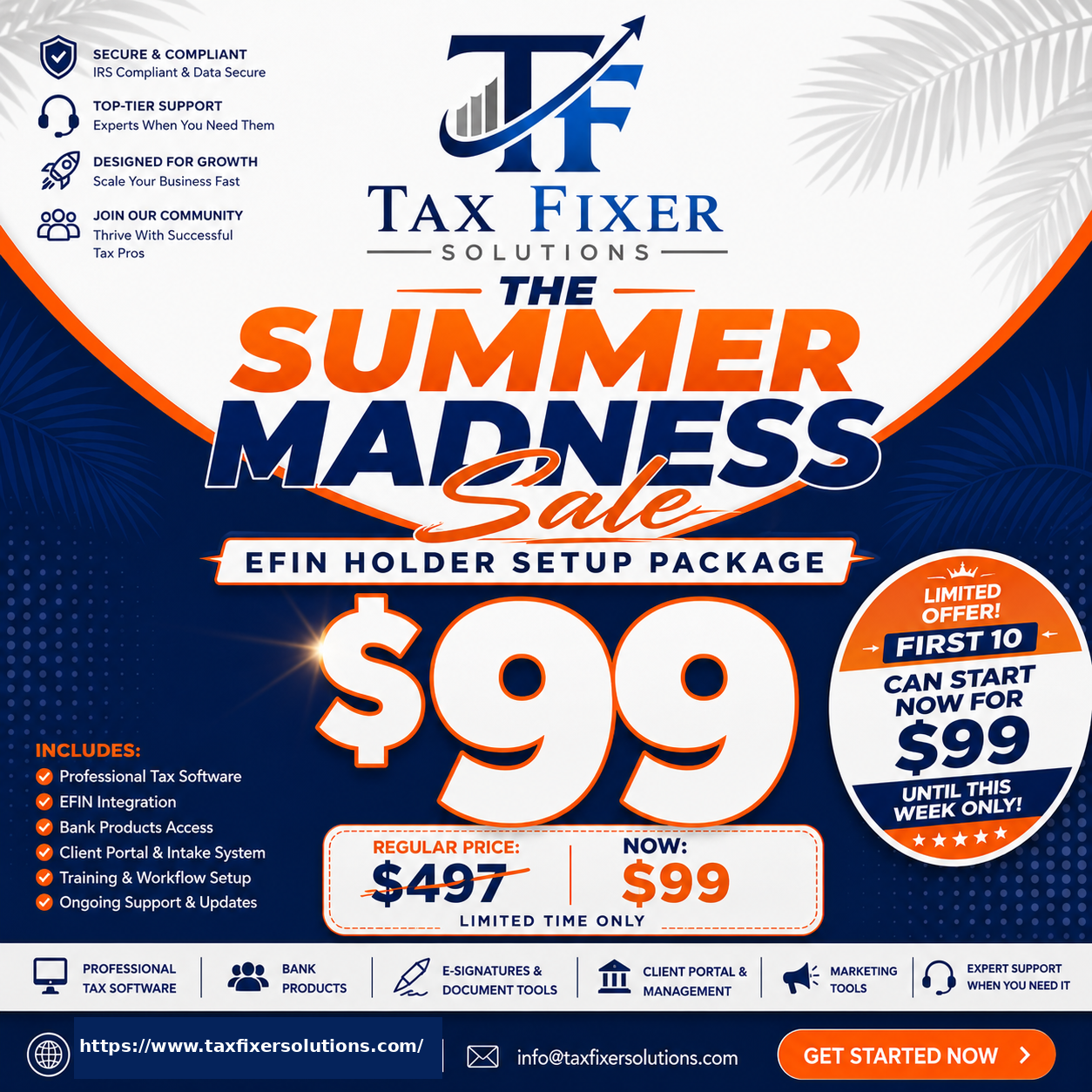 EFIN Holder Setup Package — Summer Madness Sale 🔥 Limited Offer