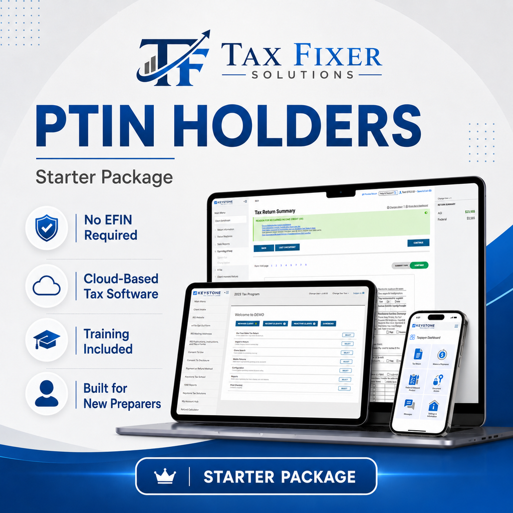 PTIN Starter Business Package