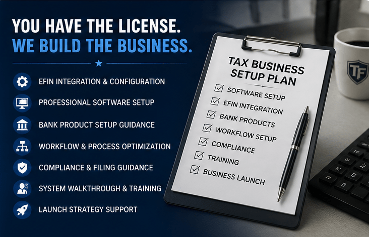 EFIN Holder Setup Package - The Tax Fixer Solutions